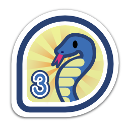  Parselmouth badge for Python 3 FAD participants, while supplies last!