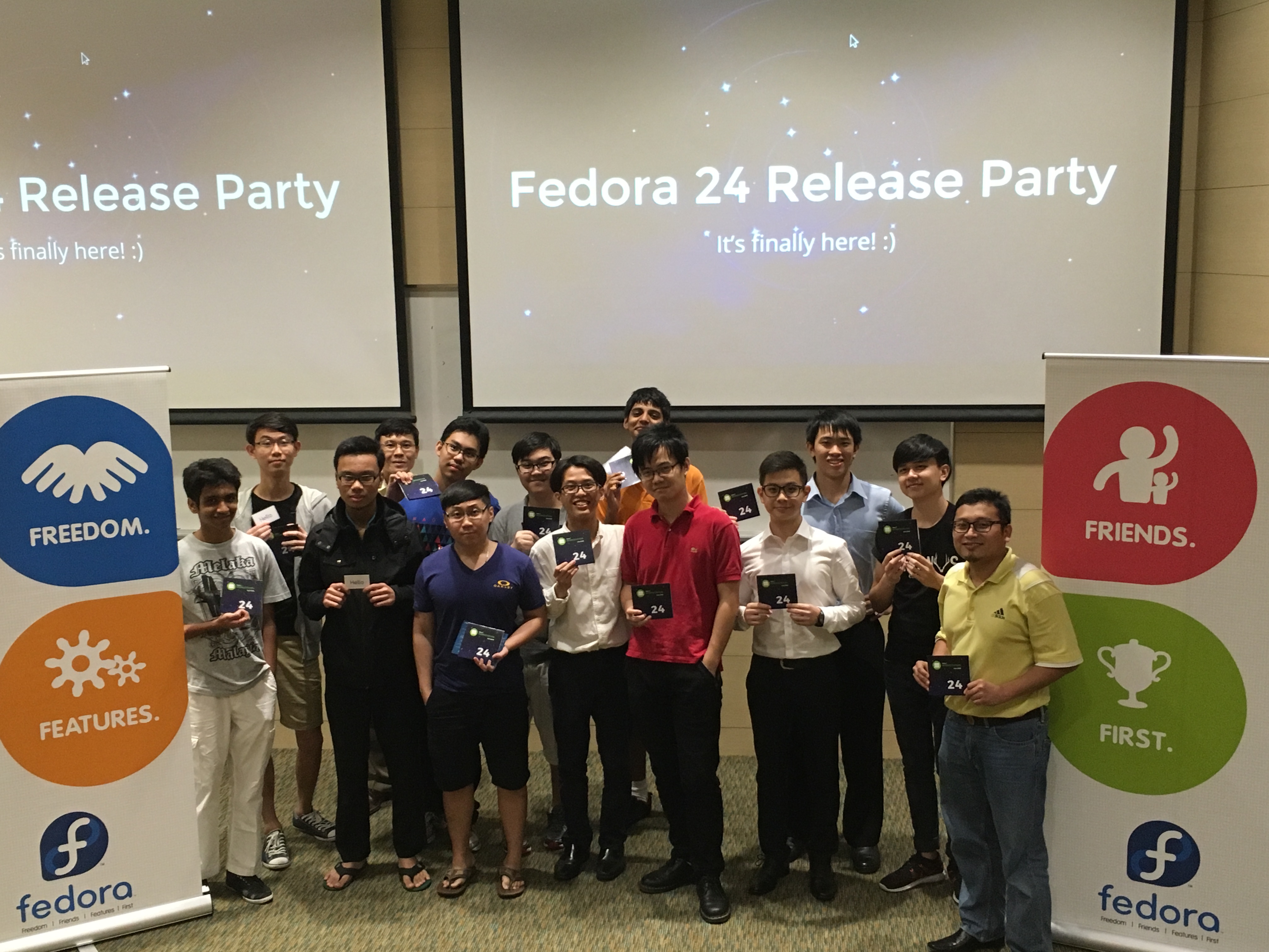 Fedora 24 Release Party in Singapore