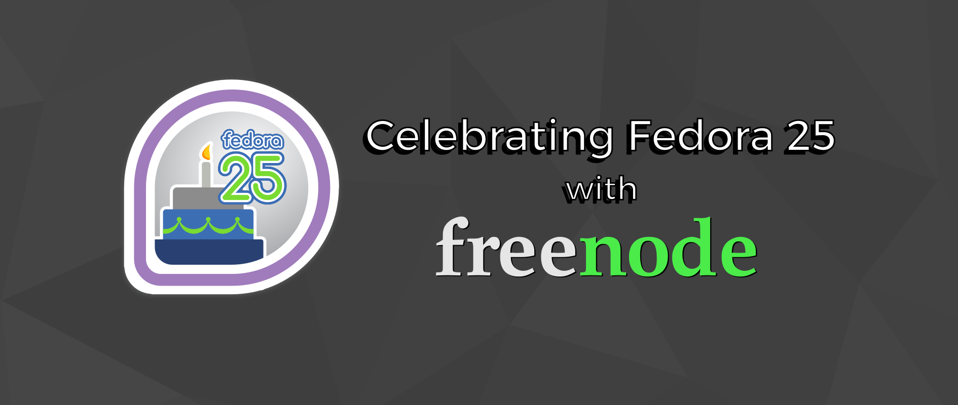 Celebrating Fedora 25 with freenode