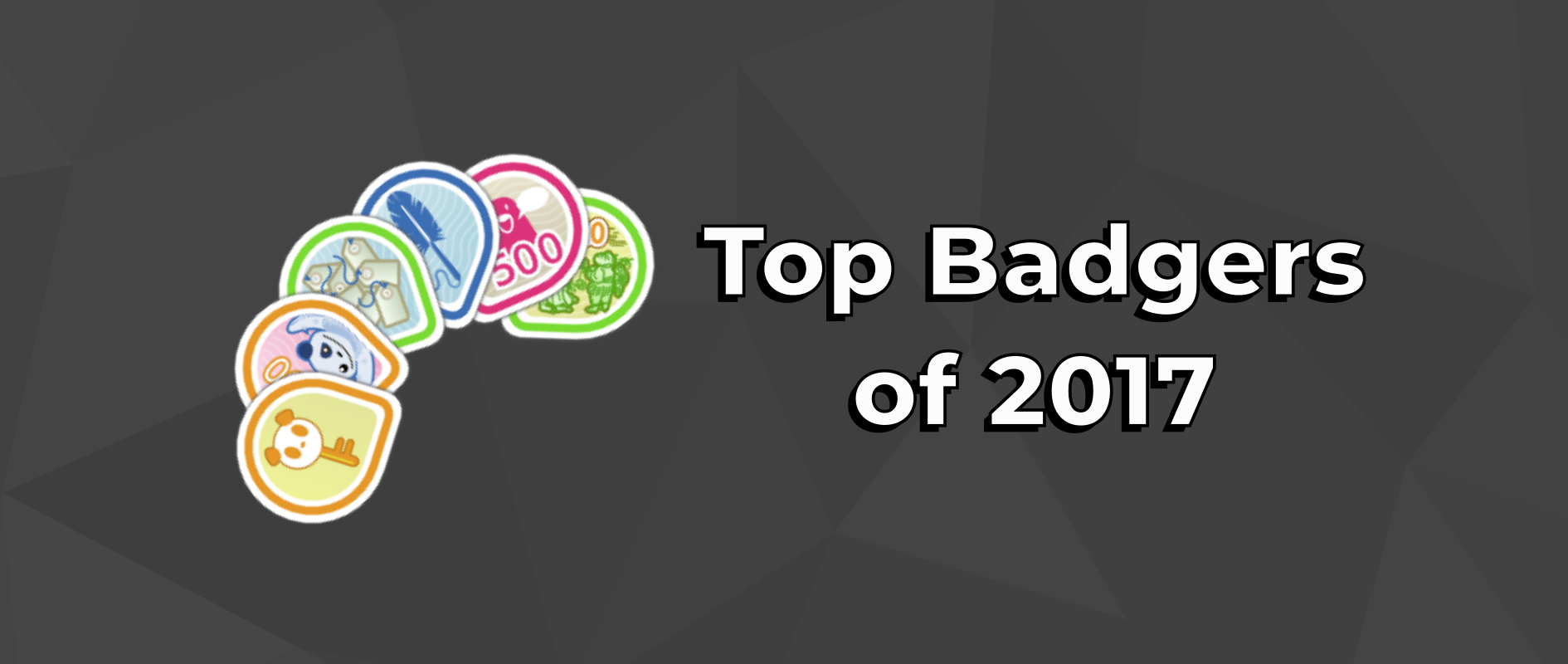 Top Badgers of 2017 - Who earned the most badges in the Fedora Project community during 2017?