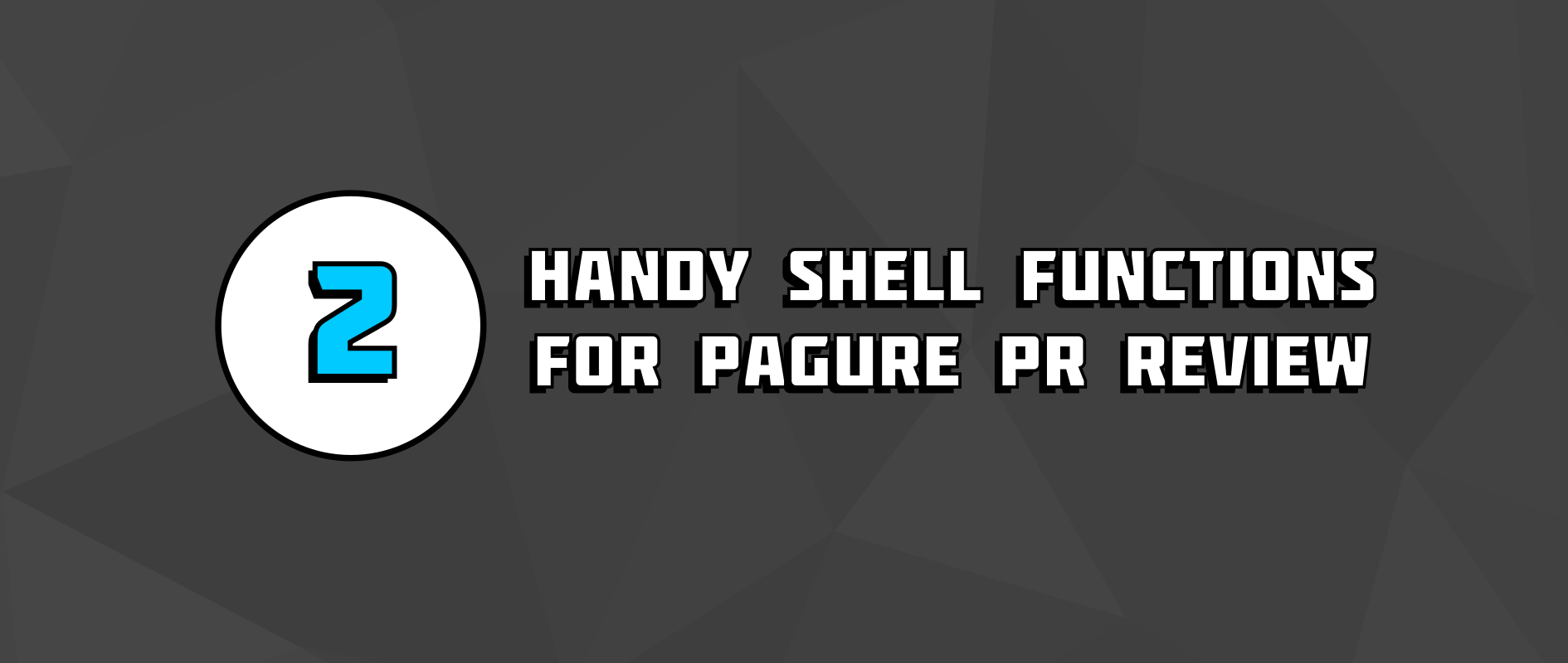 Two shell functions to simplify Pagure pull request reviews